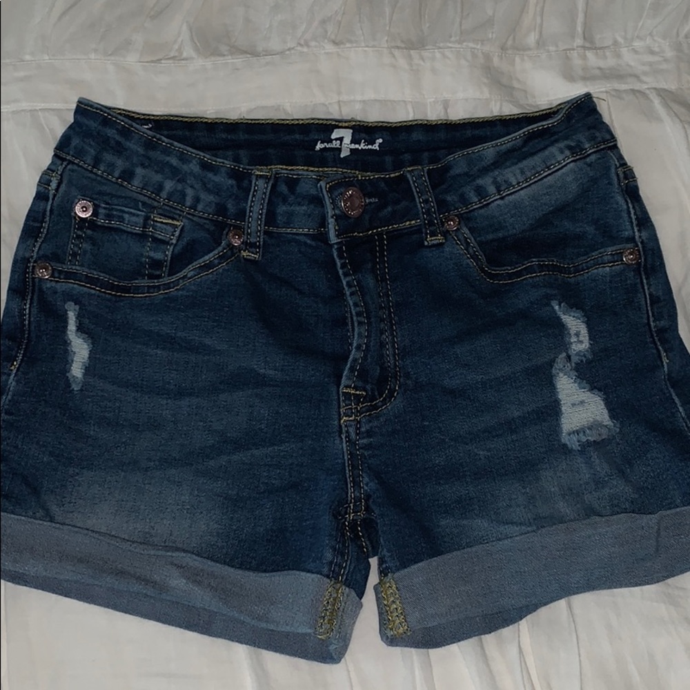 7 shorts, size 14